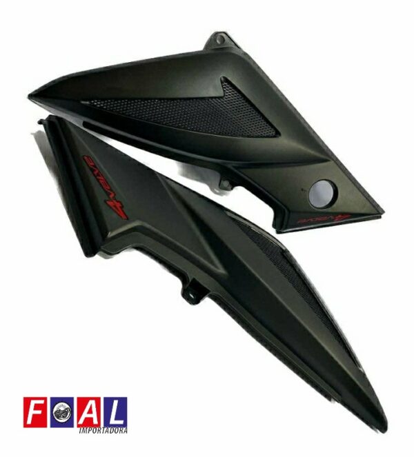 TAPAS LATERALES PULSAR-200 NS NEGRO